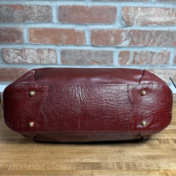 Brahmin Elisa Smooth & Quilted Leather Shoulder Bag Hobo - Picture 6 of 9